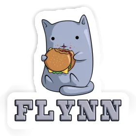 Autocollant Chat Flynn Image