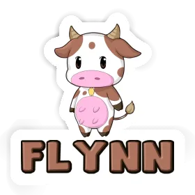 Autocollant Vache Flynn Image