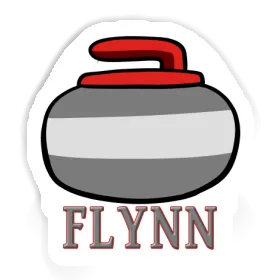 Flynn Aufkleber Curlingstein Image