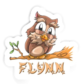 Autocollant Hibou Flynn Image