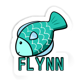 Poisson Autocollant Flynn Image