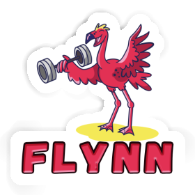 Flynn Sticker Flamingo Image