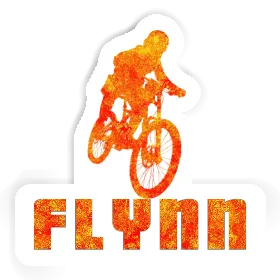 Flynn Autocollant Freeride Biker Image