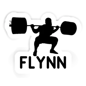 Flynn Aufkleber Gewichtheber Image