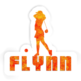 Flynn Autocollant Golfeuse Image