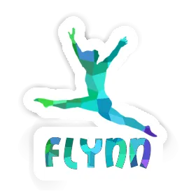 Flynn Autocollant Gymnaste Image