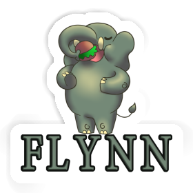 Flynn Autocollant Éléphant Image