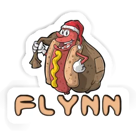 Flynn Autocollant Hot-Dog Image