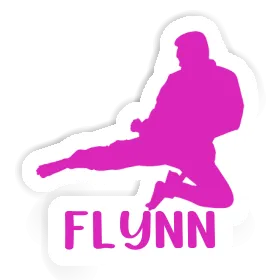 Flynn Autocollant Karatéka Image