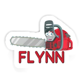 Tronçonneuse Autocollant Flynn Image