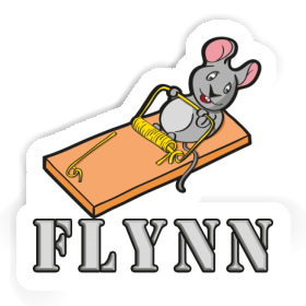 Flynn Autocollant Souris de fitness Image