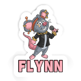 Autocollant Chanteuse Flynn Image