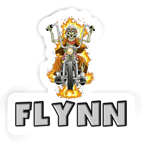 Motorradfahrer Aufkleber Flynn Image
