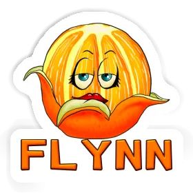 Orange Sticker Flynn Image