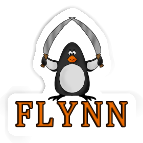 Flynn Autocollant Pingouin de combat Image