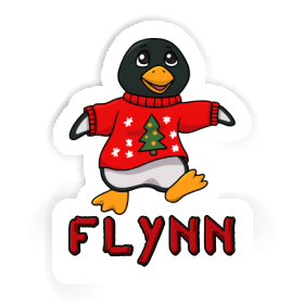 Pingouin de Noël Autocollant Flynn Image