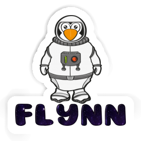 Flynn Aufkleber Astronaut Image