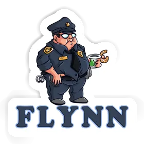 Sticker Polizist Flynn Image