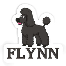 Autocollant Caniche Flynn Image