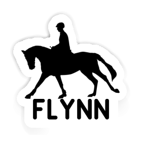 Flynn Autocollant Cavalière Image