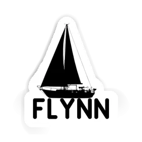 Sticker Flynn Sailboat Image