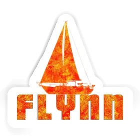 Sticker Sailboat Flynn Image