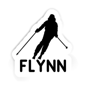 Autocollant Skieuse Flynn Image