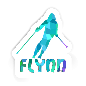 Autocollant Skieuse Flynn Image