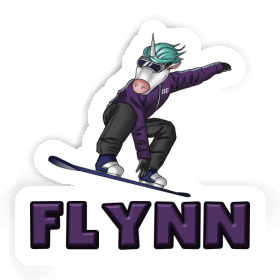 Flynn Sticker Snowboarderin Image