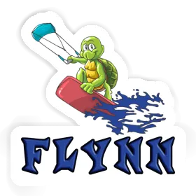 Autocollant Flynn Kitesurfeur Image