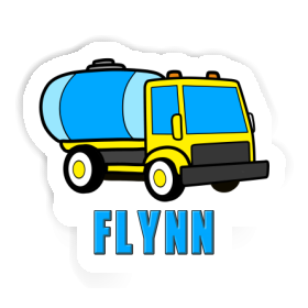 Flynn Sticker Water Truck Image