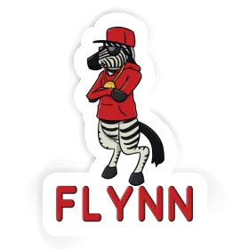 Zèbre Autocollant Flynn Image