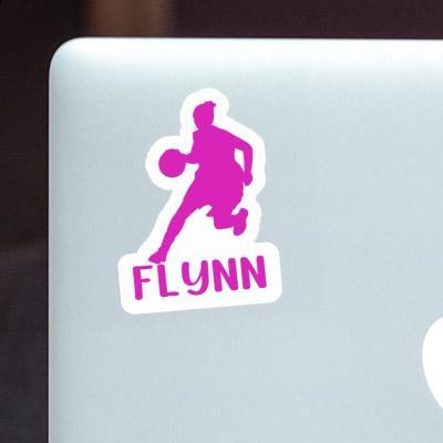 Sticker Basketball Player Flynn Laptop Image
