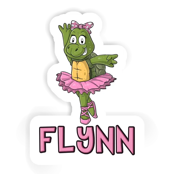 Ballerine Autocollant Flynn Notebook Image