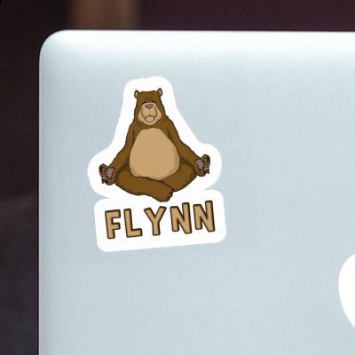 Flynn Autocollant Our de yoga Laptop Flynn Autocollant Our de yoga Laptop Image