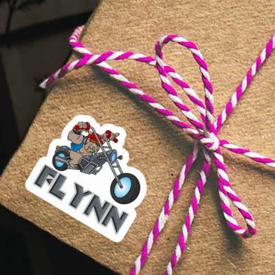 Flynn Autocollant Chien Gift package Image