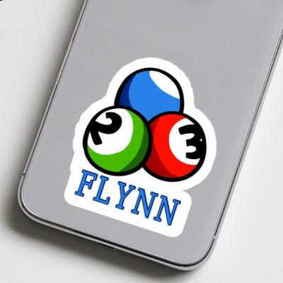 Sticker Billiard Ball Flynn Laptop Image