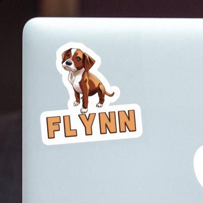 Flynn Sticker Boxerhund Image