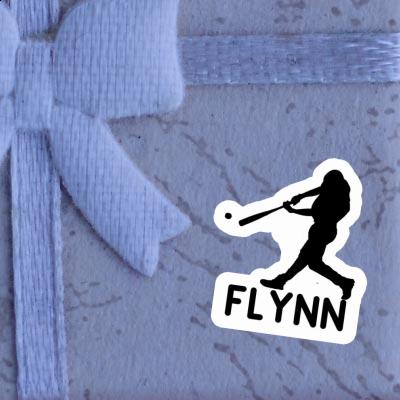 Sticker Baseball Player Flynn Notebook Image