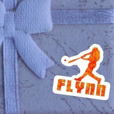 Flynn Aufkleber Baseballspieler Notebook Flynn Aufkleber Baseballspieler Gift package Image