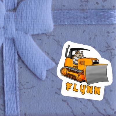 Sticker Bulldozer Flynn Notebook Sticker Bulldozer Flynn Gift package Image