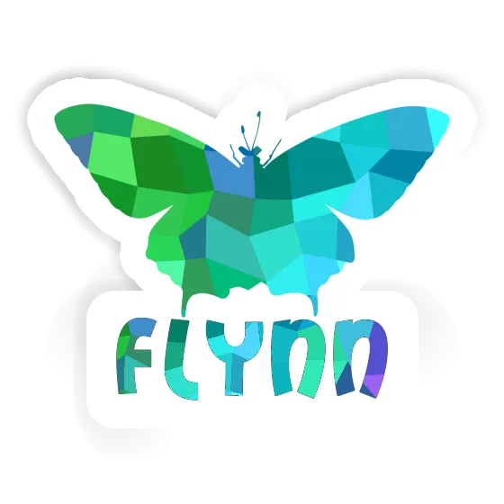 Sticker Flynn Butterfly Laptop Image