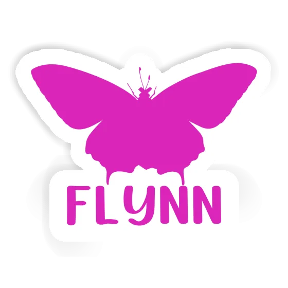 Flynn Sticker Butterfly Notebook Image