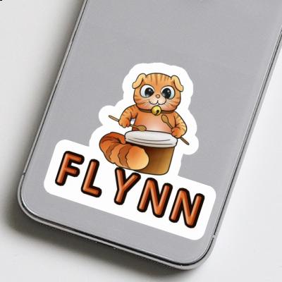 Trommlerin Aufkleber Flynn Notebook Image