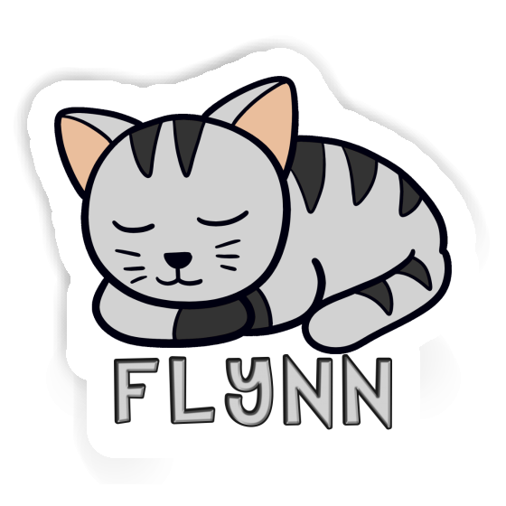 Flynn Autocollant Chat Notebook Flynn Autocollant Chat Gift package Image