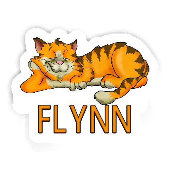 Autocollant Chat Flynn Laptop Autocollant Chat Flynn Laptop Image