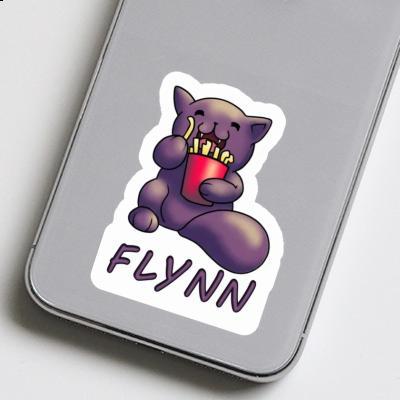 Autocollant Chat-frites Flynn Notebook Autocollant Chat-frites Flynn Gift package Image