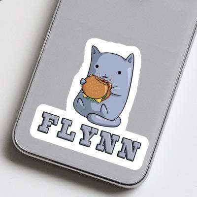 Autocollant Chat Flynn Gift package Image