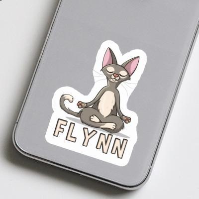 Autocollant Chat de yoga Flynn Gift package Image