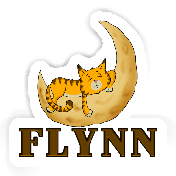 Flynn Autocollant Chat Notebook Flynn Autocollant Chat Gift package Image